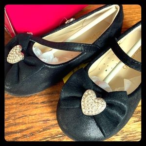 Toddler size 6 girls black dress shoes